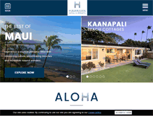 Tablet Screenshot of hawaiihotels.com